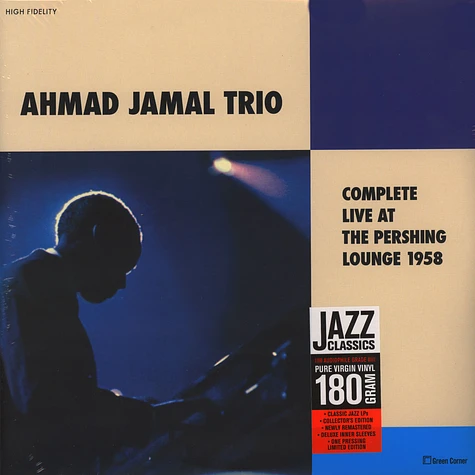 Ahmad Jamal Trio - Complete Live At The Pershing Lounge