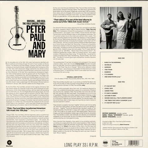 Peter, Paul & Mary - Debut Album