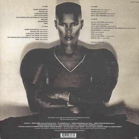 Grace Jones - Warm Leatherette Deluxe Box Set