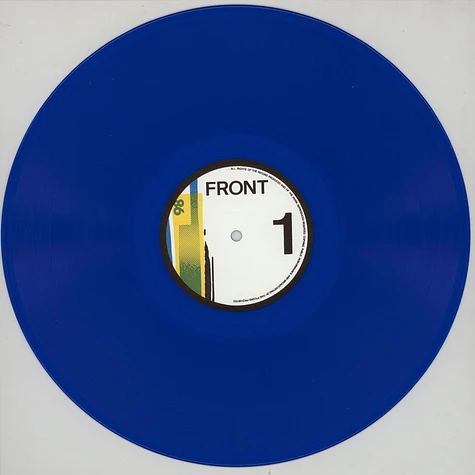 Front 242 - Geography Blue Vinyl Edition