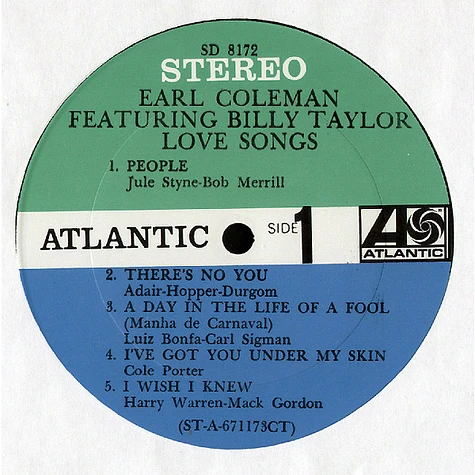 Earl Coleman - Love Songs