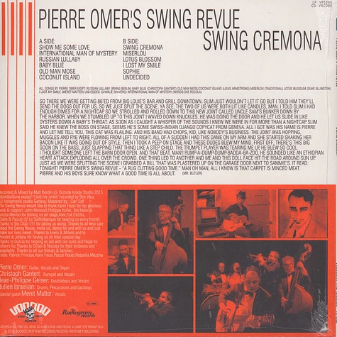 Pierre Omer's Swing Revue - Swing Cremona