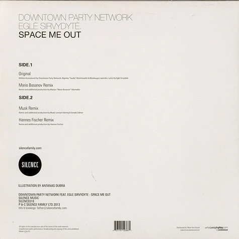 Downtown Party Network Feat. Eglė Sirvydytė - Space Me Out