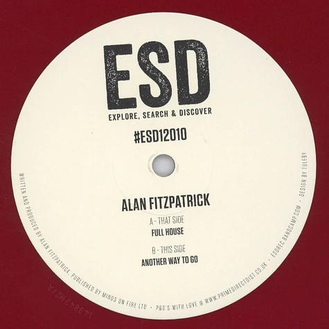 Alan Fitzpatrick - Full House EP