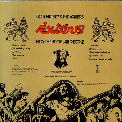 Bob Marley & The Wailers - Exodus