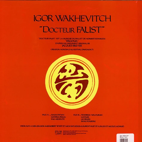 Igor Wakhevitch - Docteur Faust