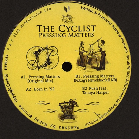 The Cyclist - Pressing Matters