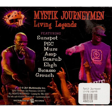 Mystik Journeymen - Living Legends