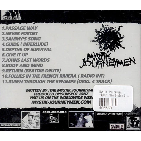 Mystik Journeymen - "4001" "The Stolen Legacy..."