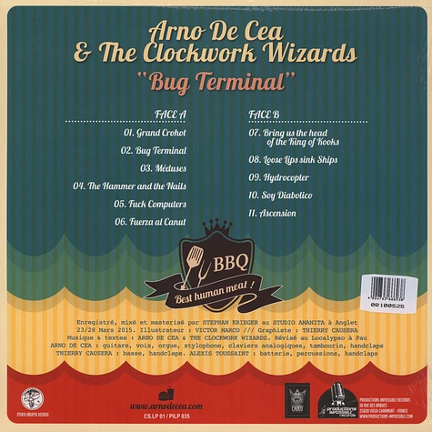 Arno De Cea & The Clockwork Wizards - Bug Terminal