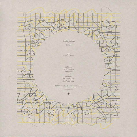 Rival Consoles - Sonne Yellow Vinyl Edition