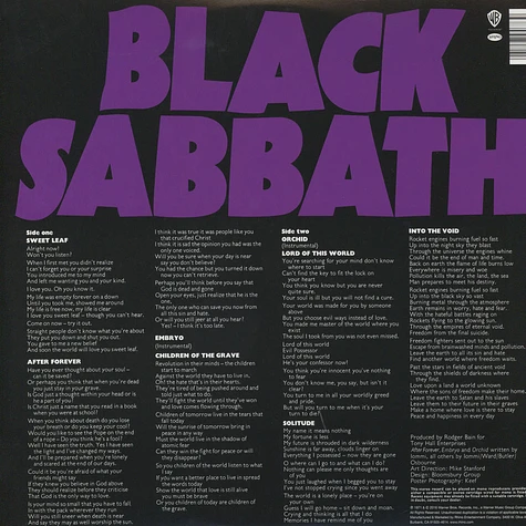 Black Sabbath - Master Of Reality