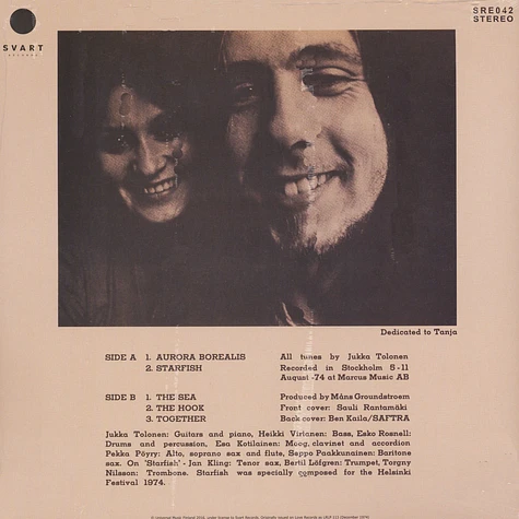 Jukka Tolonen - The Hook Black Vinyl Edition