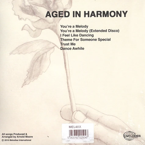 Aged In Harmony - You're A Melody
