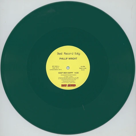 Phillip Wright - Keep Her Happy Green Vinyl Edition