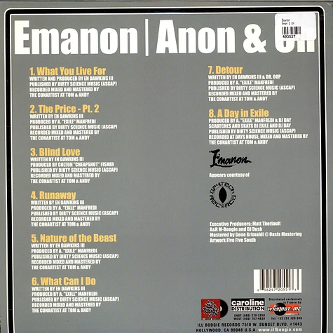 Emanon - Anon & On