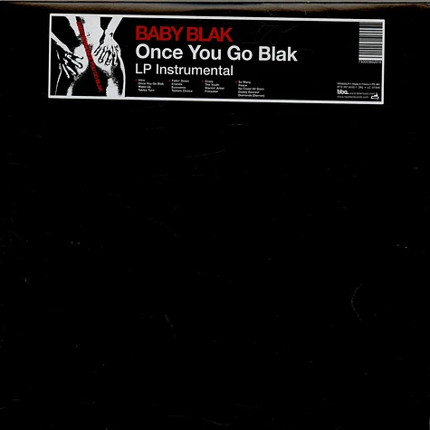 Baby Blak - Once You Go Blak Instrumentals