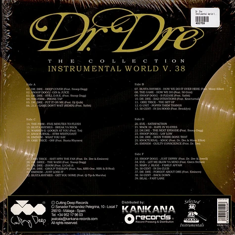 Dr. Dre - Instrumental World V.38