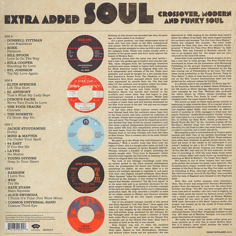 V.A. - Extra Added Soul: Crossover, Modern And Funky Soul