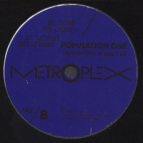 Population One (Terrence Dixon) - Detroit City At Night