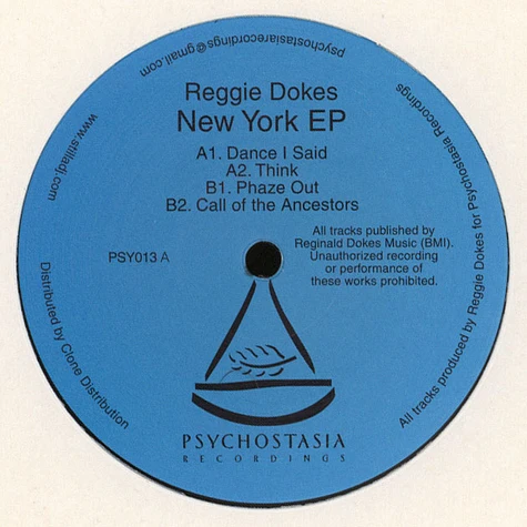 Reggie Dokes - New York EP