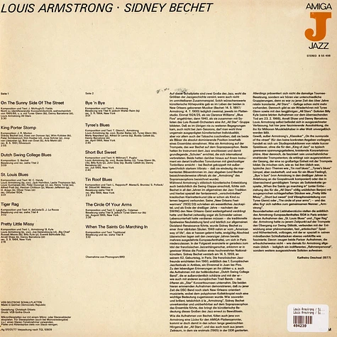 Louis Armstrong / Sidney Bechet - Louis Armstrong / Sidney Bechet