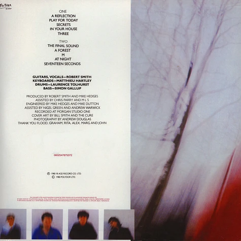 The Cure - Seventeen Seconds