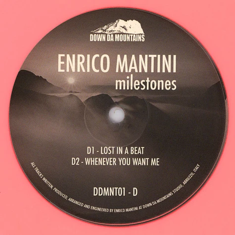Enrico Mantini - Milestones