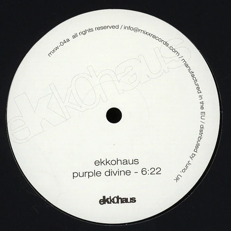 Ekkohaus - Purple Divine