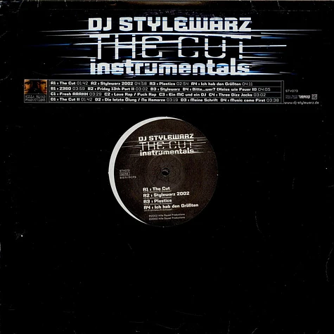 DJ Stylewarz - The Cut (Instrumentals)