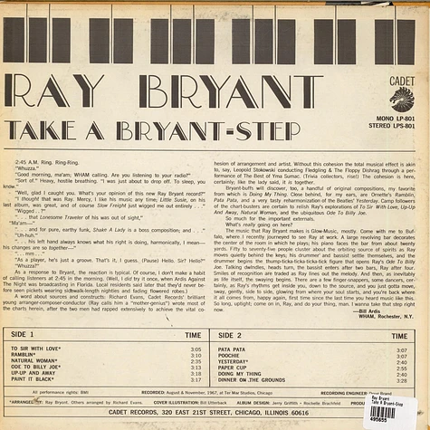 Ray Bryant - Take A Bryant-Step