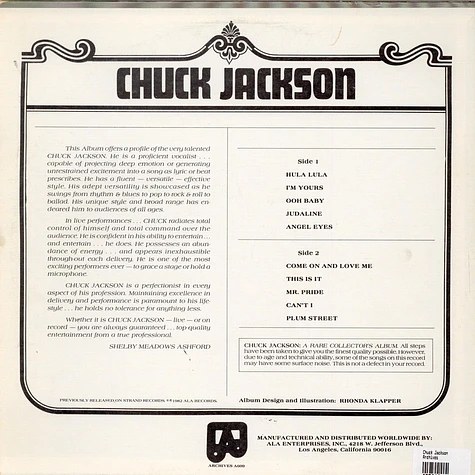 Chuck Jackson - Archives