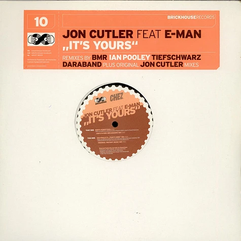 Jon Cutler feat E-Man - It's Yours