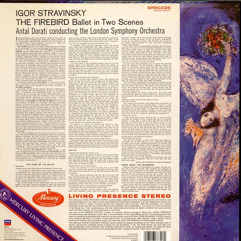 Igor Stravinsky / The London Symphony Orchestra / Antal Dorati - The Firebird