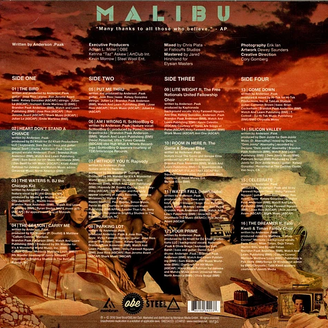 Anderson .Paak - Malibu