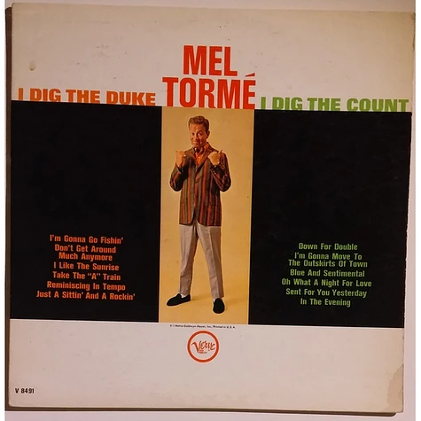 Mel Tormé - I Dig The Duke - I Dig The Count