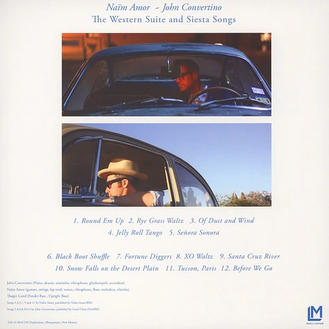 Naim Amor & John Convertino - Western Suite & Siesta Songs