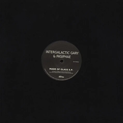 Intergalactic Gary & Pasiphae - Made Of Glass EP