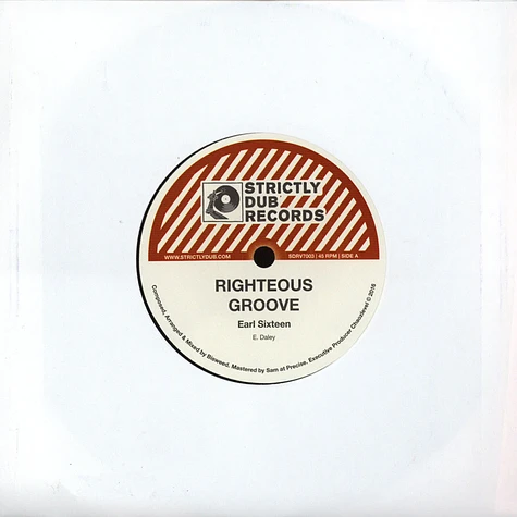 Earl 16 / Bisweed & Chaozlevel - Righteous Groove / Righteous Melodica