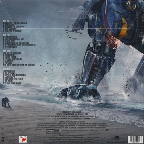 Ramin Djawadi - OST Pacific Rim Black Vinyl Edition