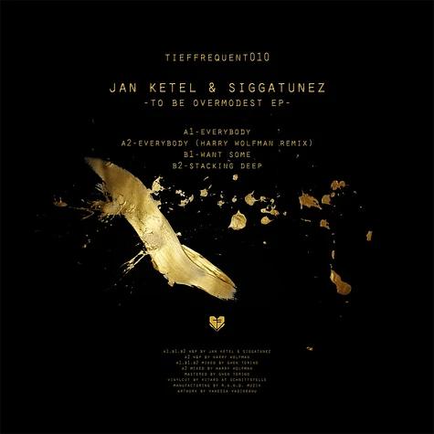 Jan Ketel & Siggatunez - To Be Overmodest EP