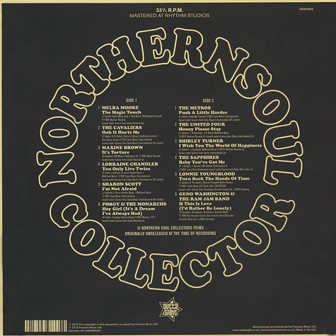 V.A. - Northern & Rare Soul Collector DJ Edition