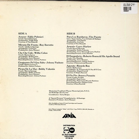Jerry Masucci Presents Various - Salsa Greats Vol. 2
