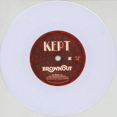 Brownout - La Raza / Arabeesh White Vinyl Edition