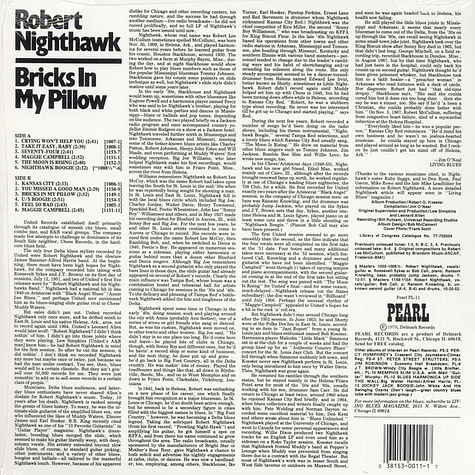 Robert Nighthawk - Bricks In My Pillow