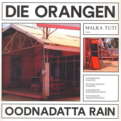Die Orangen - Oodnadatta Rain