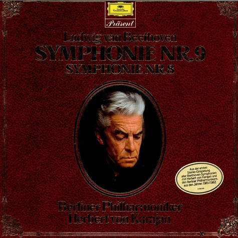 Ludwig van Beethoven / Berliner Philharmoniker, Herbert von Karajan - Symphonie Nr. 9 - Symphonie Nr. 8