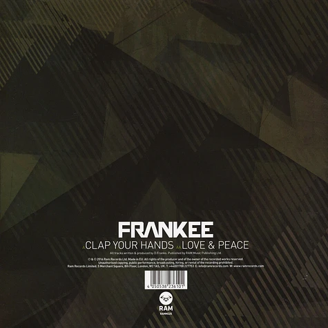 Frankee - Clap Your Hands / Love & Peace