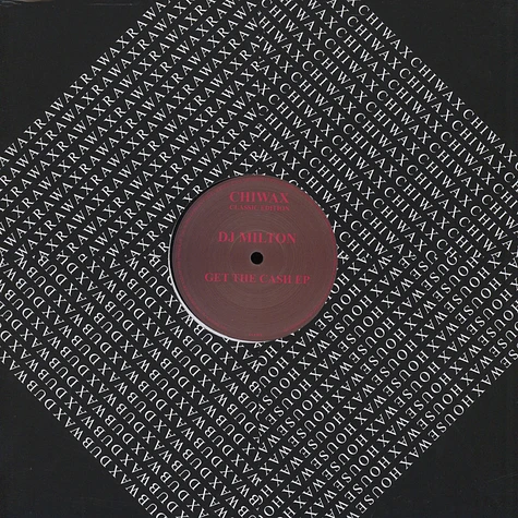 DJ Milton - Get The Cash Black Vinyl Edition