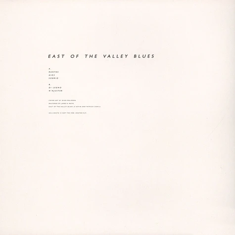 East Of The Valley Blues - Eotvb